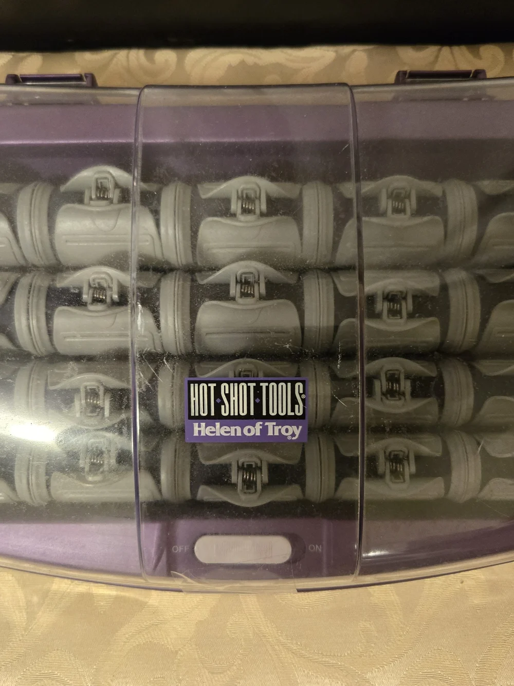 Hot Shot Tools Helen of Troy Hair Rollers - Purple & Gray